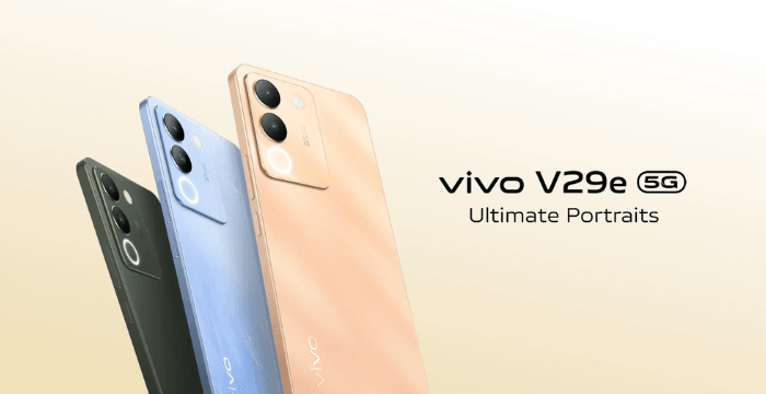 Spesifikasi Vivo V29e: Varian, Kamera, Chipset, dan Baterai