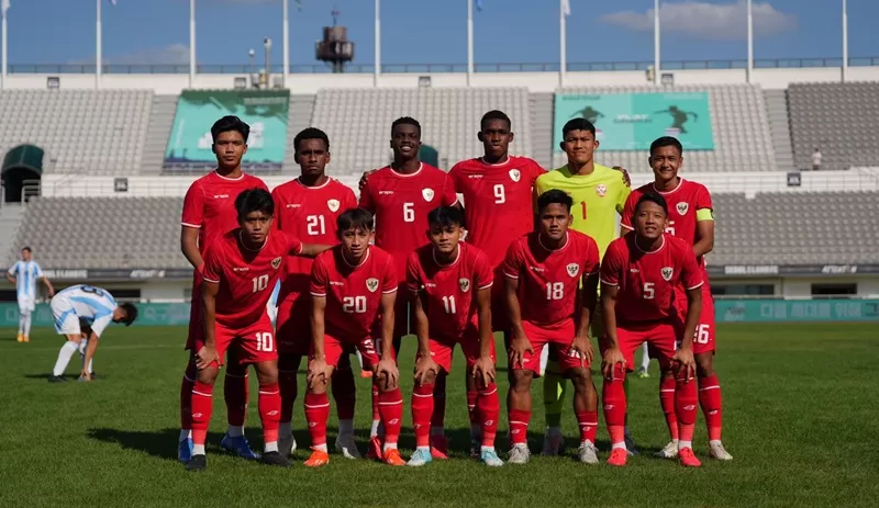 Timnas Indonesia U-20 Bungkam India 4-0 di Mandiri U-20 Challenge Series 2025