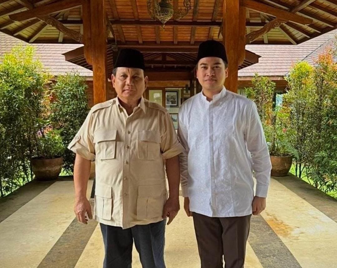 Agung Surahman bersama Presiden Prabowo Subianto