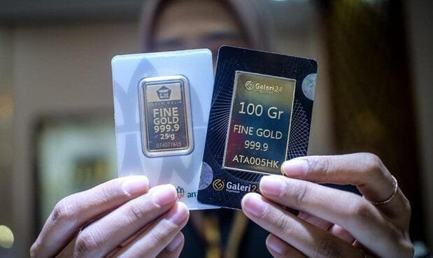 Emas Antam Anjlok Tajam! Harga Turun Drastis Jadi Rp 1,88 Juta per Gram Hari Ini