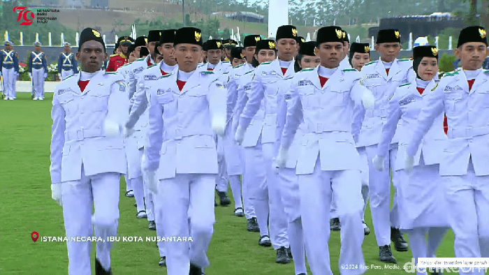 Ini Honor Paskibraka dalam Kegiatan HUT Ke-80 RI