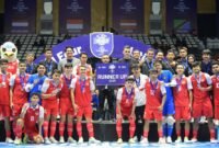 Indonesia Gagal Juara di Aqua Futsal Four Nations Cup 2025, Latvia Angkat Trofi Usai Laga Sengit