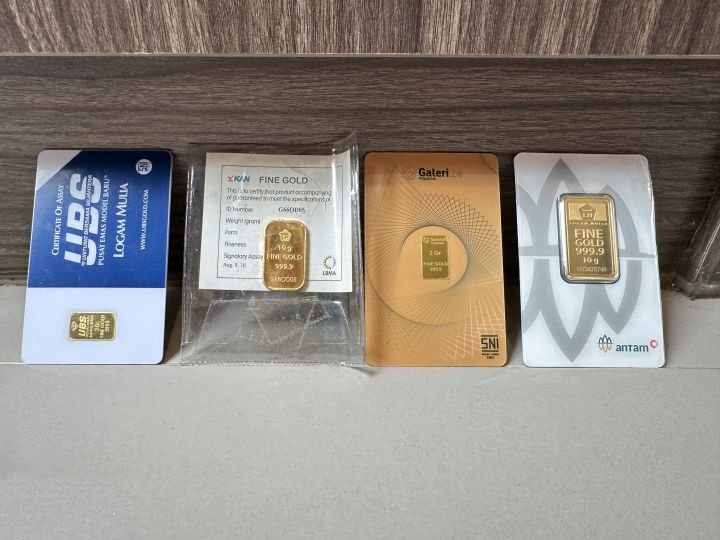 Harga Emas Jakarta Hari Ini Turun, Cek Update Harga Antam, UBS dan Galeri24 di Pegadaian