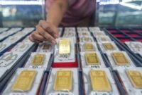 Antam Pangkas Harga Emas Rp 20 Ribu, Buyback Turun ke Rp 2,656 Juta
