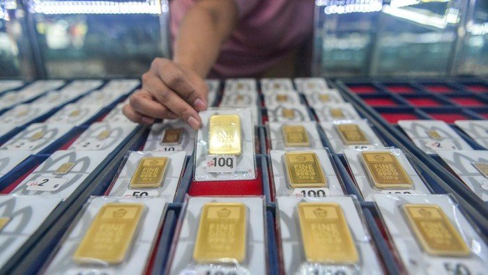 Antam Pangkas Harga Emas Rp 20 Ribu, Buyback Turun ke Rp 2,656 Juta